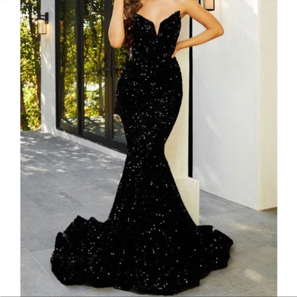 Portia and Scarlett Dresses & Skirts - Portia and Scarlett Black Sequin Dress (4 dresses available)